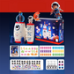 🎄 50% RÉDUCTION MAINTENANT ! ✨ Kit de Bulles DIY avec Pompe - 200mL Solution & 6 Accessoires, Heures de Jeu Créatif 🫧🌟