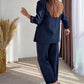 ⏳50 % de réduction pour une durée limitée⏰ Ensemble 2 pièces classique pour femme comprenant un blazer et un pantalon🧥👖