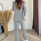 ⏳50 % de réduction pour une durée limitée⏰ Ensemble 2 pièces classique pour femme comprenant un blazer et un pantalon🧥👖
