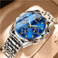 🔥Montre à quartz étanche pour homme💼Design élégant, mouvement précis & bracelet en acier inoxydable⌚
