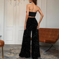 💖DERNIER JOUR DE SOLDES 50 % DE RÉDUCTION💃Pantalon large à paillettes pour femme
