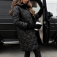 ⏳50 % de réduction pour une durée limitée⏰💃Manteau matelassé long à capuche pour femme🧥