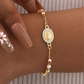 📢📢49 % de réduction !!!✝️Bracelet élégant avec croix en strass