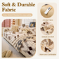 Housse de canapé moderne géométrique en peluche