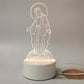 ✝️Lampe de prière vierge