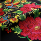 📢📢60 % de réduction – Nappe Mexicaine Florale avec Bord Festonné 🌸✨ Élégance Exotique & Résistance aux Taches !
