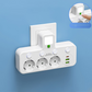 🔌 49% DE RÉDUCTION! 💡 Adaptateur Secteur UE 4 Prises – Interrupteurs Indépendants, Design Compact & Sécurité Maximale 🏠