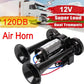 📢📢50% DE RÉDUCTION !! ⏰ Klaxon pneumatique 120 dB – Pour train, camion, voiture | 12V/24V, étanche & installation sans outil 🚛🔊