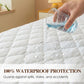 🛏️ 50% DE RÉDUCTION! 🛡️ Ensemble Housse de Matelas & Taies d'Oreiller Imperméable – Anti-Acarien, Doux au Toucher & Facile à Laver pour un Sommeil Sain ✨