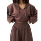 📢📢50 % de réduction !!⏰Women's Crop Hoodie & Wide-Leg Pants Set
