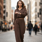 📢📢50 % de réduction !!⏰Women's Crop Hoodie & Wide-Leg Pants Set