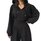 📢📢50 % de réduction !!⏰Women's Crop Hoodie & Wide-Leg Pants Set