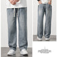 💎 50% DE RÉDUCTION ! 💎 Jeans Droits Amples pour Hommes – Coupe Décontractée, Tissu Respirant & Style Polyvalent 👖