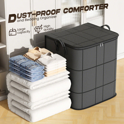 📢📢50 % DE RÉDUCTION !!!⏰ Housse de Protection pour Couette & Linge de Lit – Grande Capacité, Tissu Non Tissé Résistant & Design Pliable pour Un Rangement Optimisé 🌿