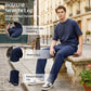 📢📢40 % DE RÉDUCTION !! ⏰Pantalon droit pour homme à taille élastique avec cordon de serrage