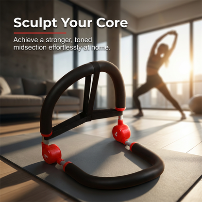 💪🛡️ Machine d’exercice abdominaux et sit-up – Rebond assisté, protège le dos, mousse épaisse pour nuque et colonne, un entraînement efficace et confortable à la maison 🏠✨