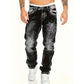 👖 50% DE RÉDUCTION! 🔥 Jean en Denim Extensible Créatif pour Hommes – Style Minimaliste, Coupe Moderne & Parfait pour l'Été 💙