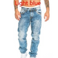 👖 50% DE RÉDUCTION! 🔥 Jean en Denim Extensible Créatif pour Hommes – Style Minimaliste, Coupe Moderne & Parfait pour l'Été 💙
