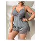 💐50% DE RÉDUCTION ! Pyjama Femme Dentelle – Touche Romantique pour Nuits Douces 💕🌙【Offre Limitée】