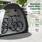 🛡️🚲 Abri vélo pliable grande capacité – Toile renforcée étanche, bloque UV et intempéries, pour une ou deux bicyclettes en toute sécurité 🌬️🔒