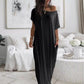 ⏳Spécial à durée limitée⏰Robe longue décontractée à manches courtes et coupe ample👗