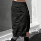 👖 PROMO FLASH : -50% ! 🔥 Pantalon Capri Homme Grande Taille – Coupe Large, Taille Réglable, Tissu Résistant en Polyester 🩳