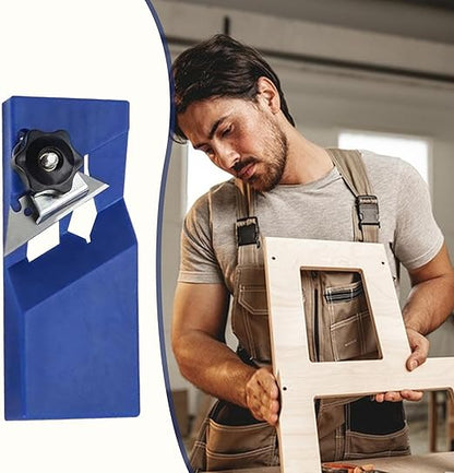 ⚙️ Rabot à main pour plaques de plâtre | **Profondeur réglable • Lame remplaçable