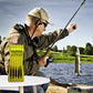 🎣 Hameçon flottant à forte flottabilité – Flotte naturellement, touche immédiatement ! 🐟💧 Maintient l'appât à la profondeur idéale : plus de touches, moins d'attente. 🔴⚡