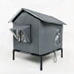 🐈 50% DE RÉDUCTION ! 🌧️ Maison pour Chat Extérieure Surélevée Toutes Saisons – Oxford + Aluminium Thermique – Imperméable & Isolée – Pliable pour Confort Douillet ✨