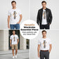 T-shirt pour homme à imprimé graphique avec lettres en gras