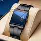 📢📢50 % DE RÉDUCTION !! ⏰Montre à quartz pour homme, cadran carré