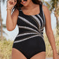 👙 50 % DE RÉDUCTION ! 🌊 Maillot de bain une pièce imprimé pour femme – Mise en valeur de la silhouette, doux et idéal pour le soleil, la baignade et la plage – un choix élégant pour les vacances ☀️