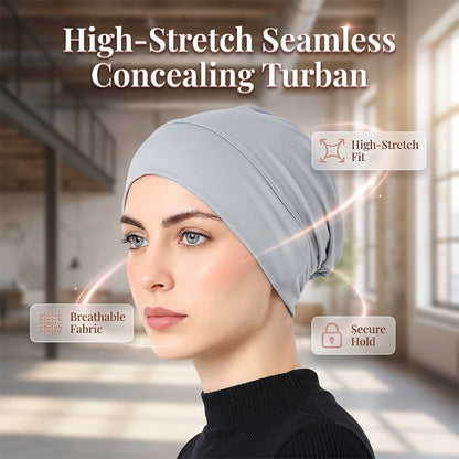 📢50 % DE RÉDUCTION ! ⏰Bonnet turban extensible et doux pour femmes🧕