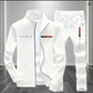 🧥 OFFRE À DURÉE LIMITÉE – 50 % DE RÉDUCTION ! ✨ Ensemble homme composé d'une veste zippée et d'un pantalon imprimés – Complet, doux, décontracté 🎨