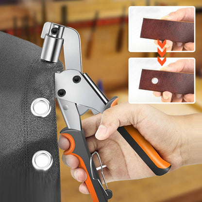 📢🔧 PROMO -50% ! Pinces à Œillets pour Bâches – 220 mm, Diam. Perforation 16/10,5 mm, 0,6 kg⏰