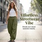 👖✨ PROMO FLASH 50% ! Pantalon Lanterne Ample à Plis – Taille Cordon Réglable, Poches Latérales, Tissu Doux & Respirant, Style Streetwear Décontracté 🌬️