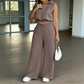 Ensemble Lounge 2 Pièces pour Femme avec Pantalon à Cordon