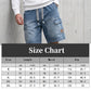 👖 Maintenant à 50% de réduction ! 🏙️ Short cargo en denim ample pour hommes – Style urbain et coupe réglable 🛹