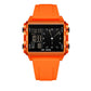 ⌚ Montre Numérique Transparente — Étanche 50M, Boitier Givré, Rétroéclairage LED, Chrono, 7 Couleurs, Sport & Quotidien ✨