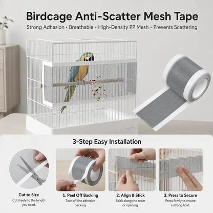 🪟✂️Ruban adhésif de réparation d'écran – Solution anti-insectes instantanée 🦟🛡️.