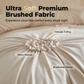 🛏️ PROMO LIMITÉE -50% ! ✨ Parure de Housse de Couette à Plis Pincés – Design Élégant, Tissu Mélangé Doux & Respirant, Teinte Kaki Apaisante, Plusieurs Tailles 🌙🌸