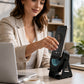 📱🔊 Support téléphone avec haut-parleur à induction, support stable et son amplifié pour bureau et chambre ✨