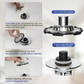 🔥🧺 -50% ! 🍽️Passoire pour Évier de Cuisine Inox – Anti-Rouille & Double Fonction (Bouchon + Filtre).