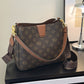 👜 50% DE RÉDUCTION ! ✨ Sac Seau Chic Femme – PU – Monogramme Vintage & Bandoulière Réglable for Quotidien & Bureau