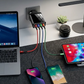 ✨ Adaptateur USB secteur universel 4‑en‑1🔋 Charge plusieurs appareils à la fois, format peu encombrant 🚀