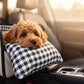🐾🚗 50 % DE RÉDUCTION ! Siège rehausseur de sécurité pour animaux de compagnie – Robuste, antidérapant et confortable – Idéal pour les chiens et les chats en voyage ✨