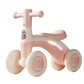 🚲 50% DE RÉDUCTION! 🎵 Draisienne pour Bébés et Tout-Petits – 4 roues stabilisatrices, LED & musique – 14–54 mois – Vert/Marron/Gris/Rose ✨