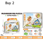 🍄🧩 -50% ! 🎨Puzzle 3D Créatif aux Champignons – 492 Pièces, 8 Couleurs & Coffret de Voyage