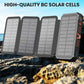☀️ 50% DE RÉDUCTION! 🔋 Batterie Solaire 20000mAh – 4 panneaux pliables, IPX5 & antichoc – Charge 6 appareils – Idéale pour l'extérieur 📱