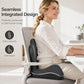 Coussin de siège ergonomique en mousse à mémoire de forme avec soutien lombaire – Confort optimal toute la journée, idéal pour le bureau, la voiture et la maison